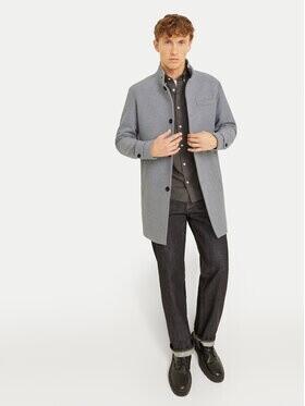 Пальто Jack & Jones Melton Coat (12258672) Jjemelton Wool Coat Sn (12258672) светло-серый меланж