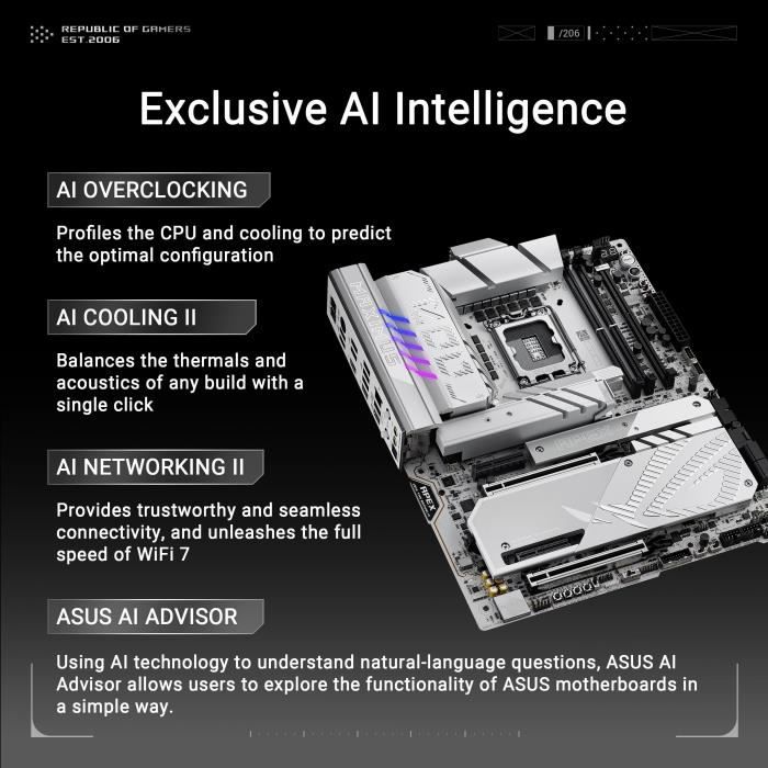 Mainboard – ASUS – MAXIMUS Z890 APEX – Sockel 1851 – DDR5 SDRAM – 5-GbE-LAN