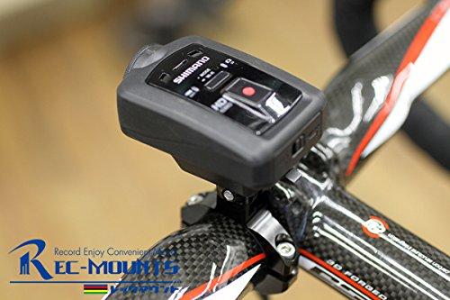 REC-MOUNTS Type 7 Handlebar Mount for Shimano CM-1000 Sports Camera, Black [SH-45GP-BK]