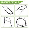 For 2001 2002 2003 Polaris Scrambler 50 90 90X Throttle Cable DINLI 0450471
