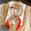 Luxury Brand  Silk Square Scarf Women Neck Hair Tie Band Beach Hijab Kerchief Head Headbands Bandana Female Foulard 70cm