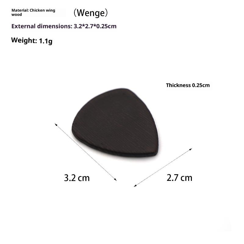 Pick Storage Box Plectrum For Acoustic Guitar Plectrums Electric Wood Picks Solid Unique