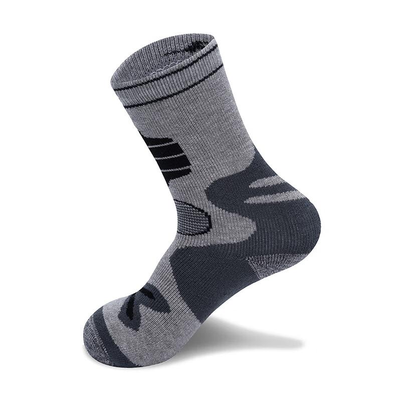 TFO Children's Wool Socks, Merino Sports Running Socks, Outdoor Hiking And Mountaineering Socks 2902412 Gray
