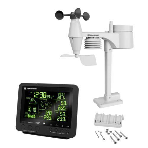 Station météo - bresser - 5en1 - noir - électrique - avec sonde