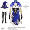 Rose Witch Lisa Cosplay Costume Game Set for Girls, Anime Stage Performance Outfit