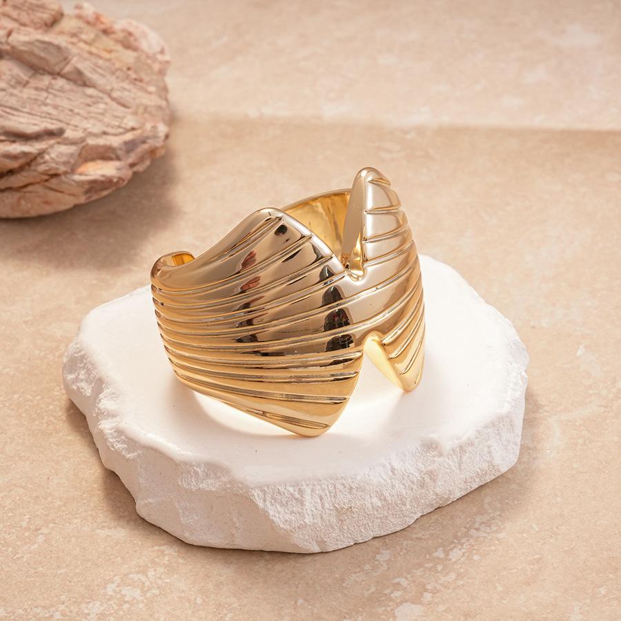 Акриловый глянцевый витой открытый браслет персонализированный браслет