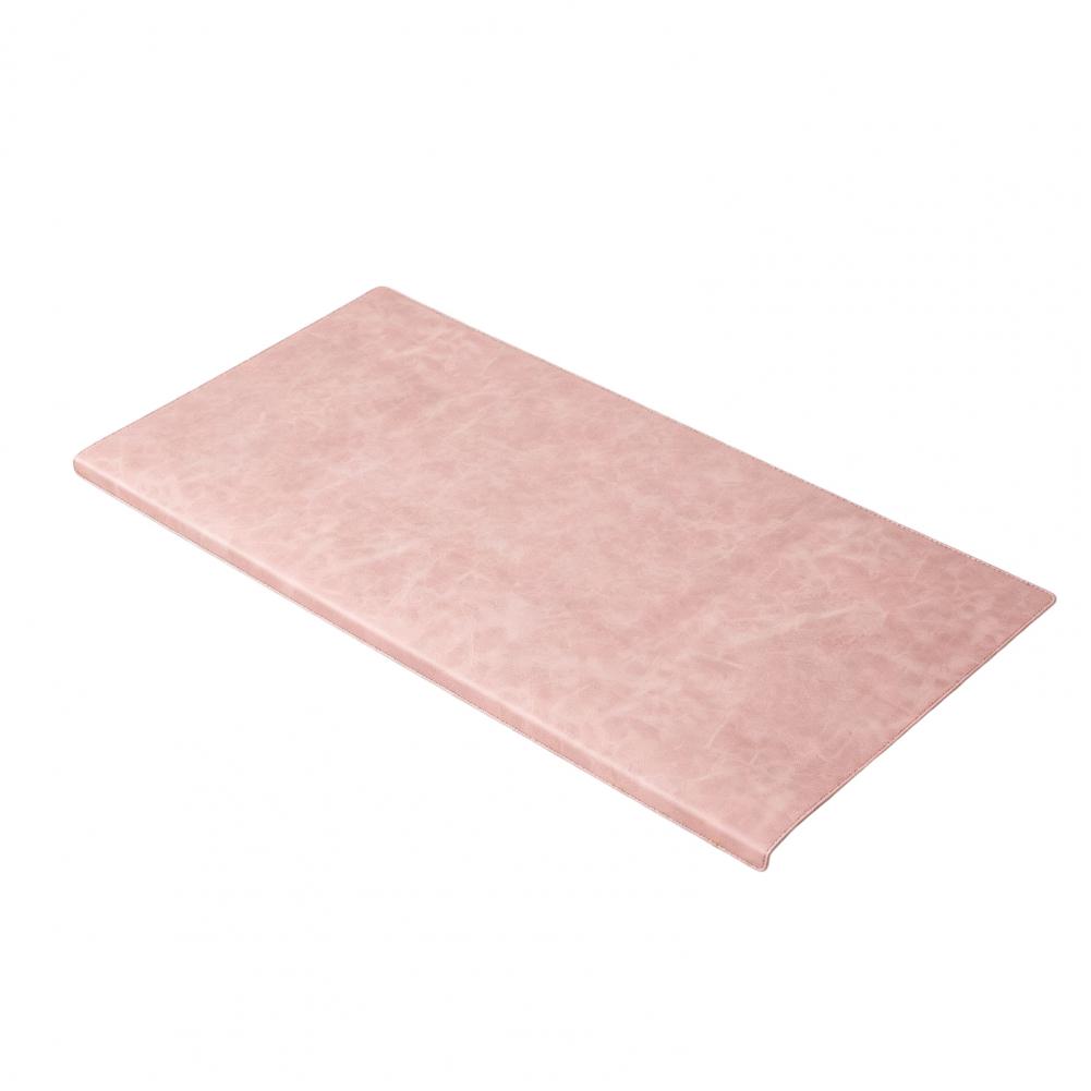 Faux Leather Desk Pad, Waterproof Non-slip Extended Gaming Mousepad, Large Keyboard Writing Mat Desktop Protector for Home Office