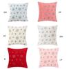 Plush Snowflake Pillowcase Christmas Decoration Cushion Cover Pillow Covers Home