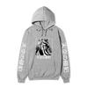 High-Rise Invasion Sniper Mask Hoodie Unisex Fleece Sweatshirt Japanese Vertical Text Black White Manga Anime Pullover