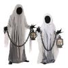 Adult male Halloween horror demon costume cosplay children funny ghost faceless ghost parent-child clothes