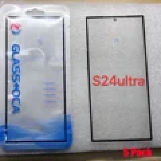 Rear Back Camera Lens With Frame For Samsung Galaxy S25 Ultra S24 Ultra S24+ S24U Camera Glass Replacement Repair Parts