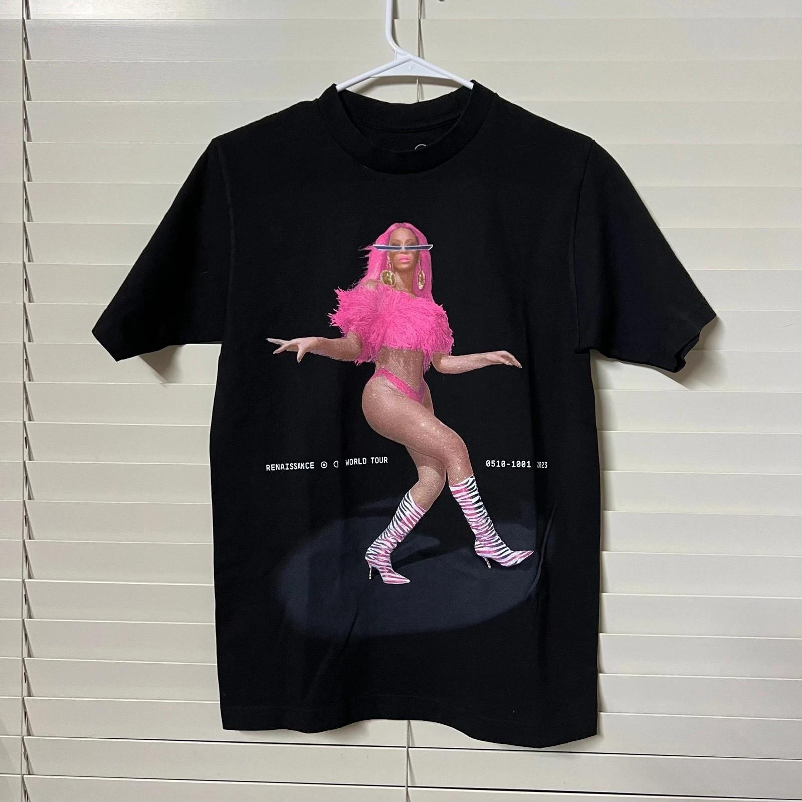 Beyonce Year Of Renaissance World Tour Music Beyonce 2023 Cotton T-shirt XXXXL
