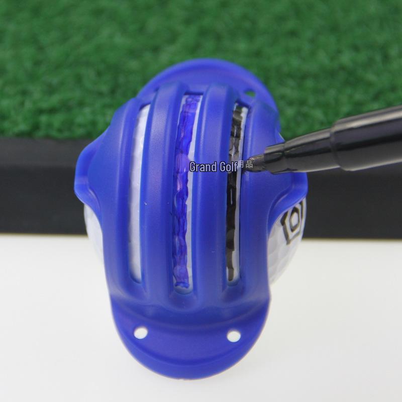 Golf Ball Line Marker 3-Piece Set with Dual-Ended Pen