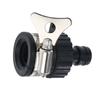 Wasserhahnadapter,   Wasserhahn-Schlauchverbinder Wasserhahn-Schlauchadapter mit   Stahlklemme