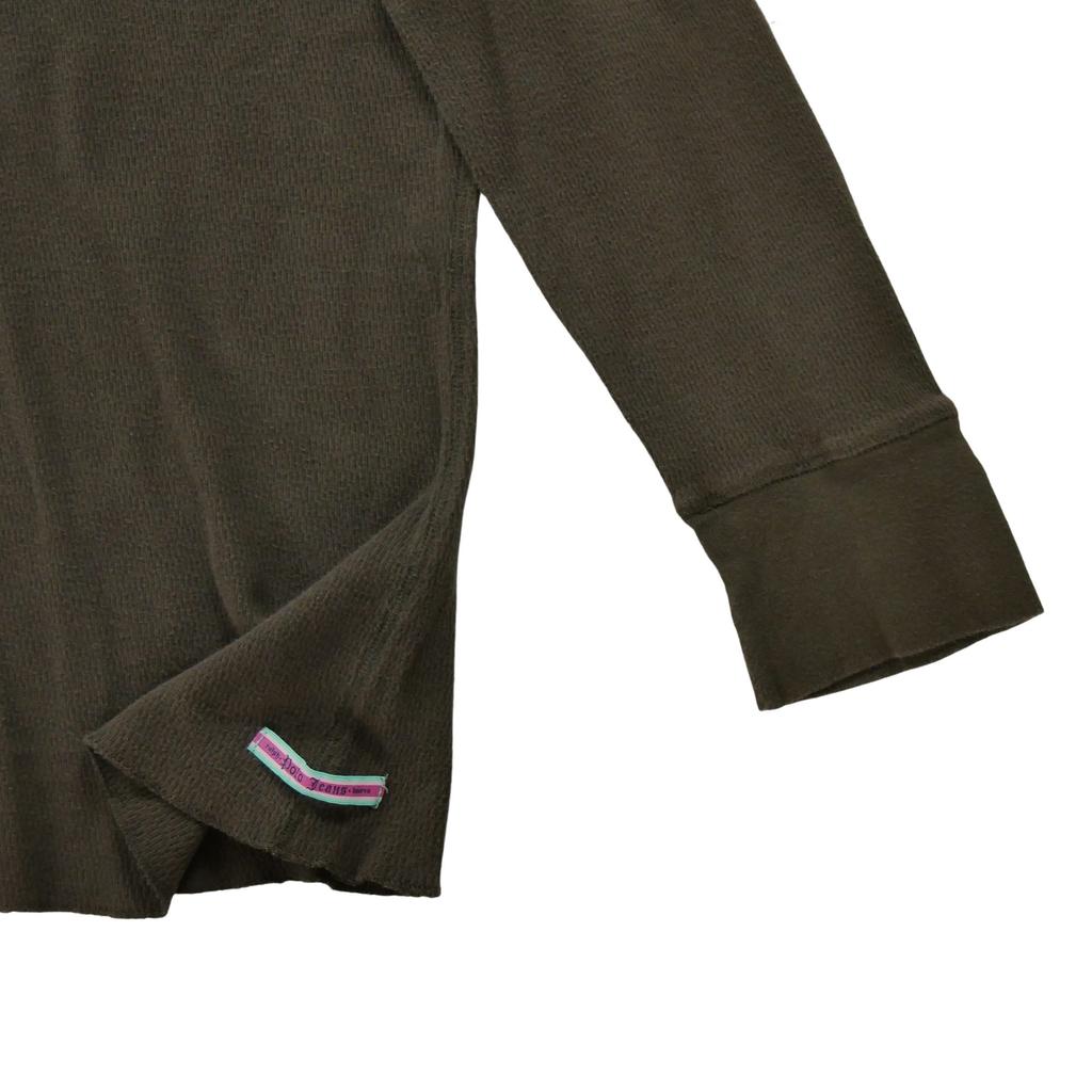 Women's Long Sleeve Brown T-shirt