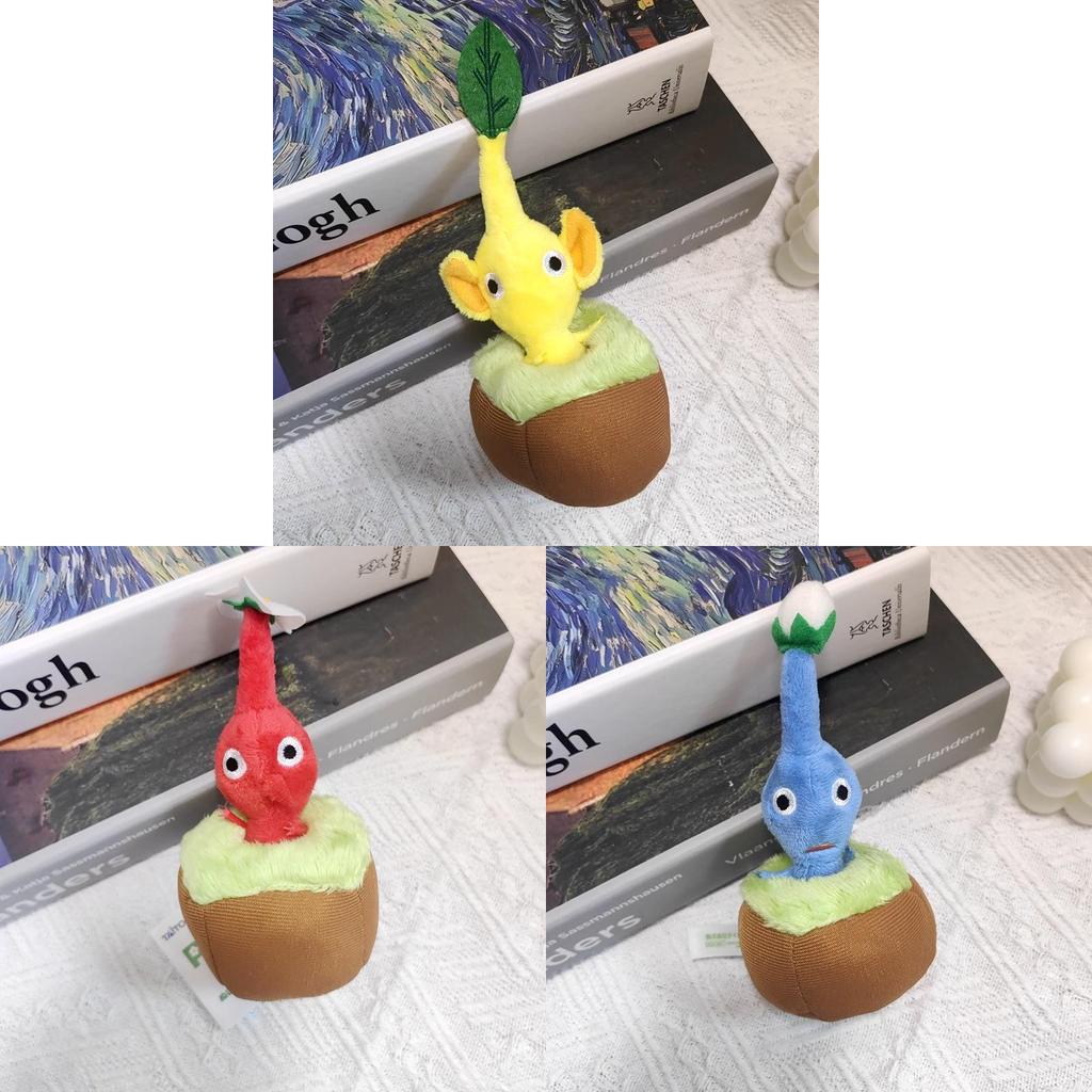 Pikmin Plush Keychain With Soft Short Plush For Collectors And Kids