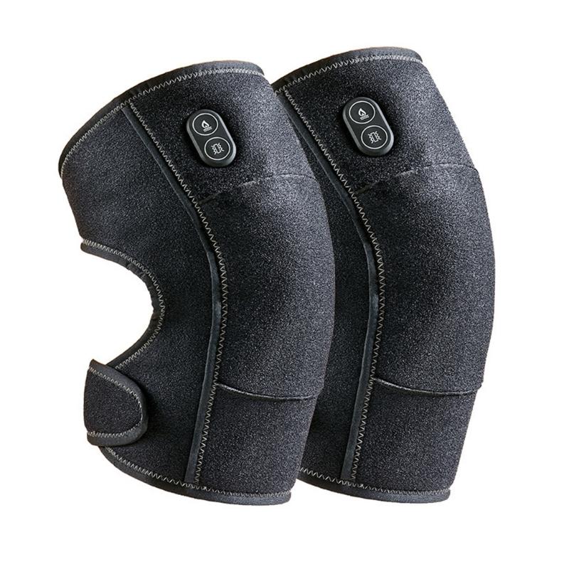 

1Pair Intelligent Temperature Control Knee Warmers with Magics Hook Closure for Easy Wear and Comfortable Therapy 1