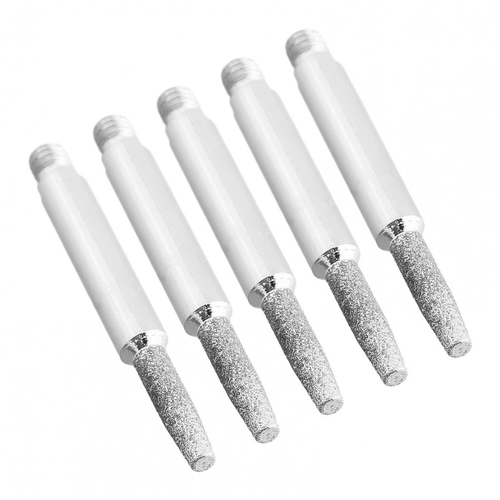 50mm Chain Sharpening Jig 5pcs Silver Wear Resistance