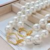 14Mm High Quality Artificial Pearl Shell Bead Necklace Collarbone Chain