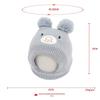 New Bear Kids' Knitted Winter Hat with Ear Protection & Scarf