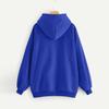 Women's Pullover Sweatshirt Casual Long Sleeve Hooded Solid Color with Pocket