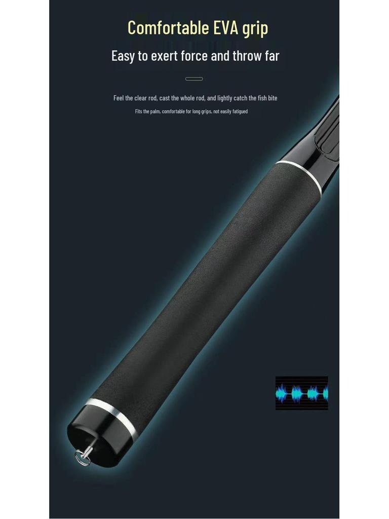 Portable Carbon Fiber Telescopic Mini Lure Rod & Baitcasting Reel Set for Long Cast