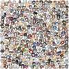 50Pcs Classic Character Identity V Game Peripheral Cartoon DIY Stickers Cute Decorations Journal Water Bottle Stickers