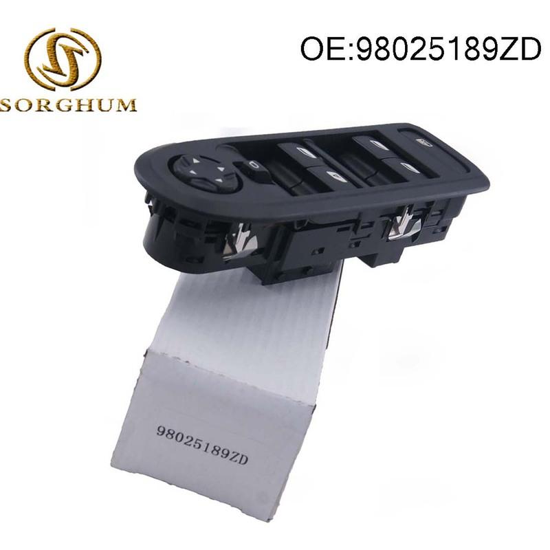 SORGHUM 98025189ZD Electric Master Power Window Switch For PEUGEOT 301 2014-2017