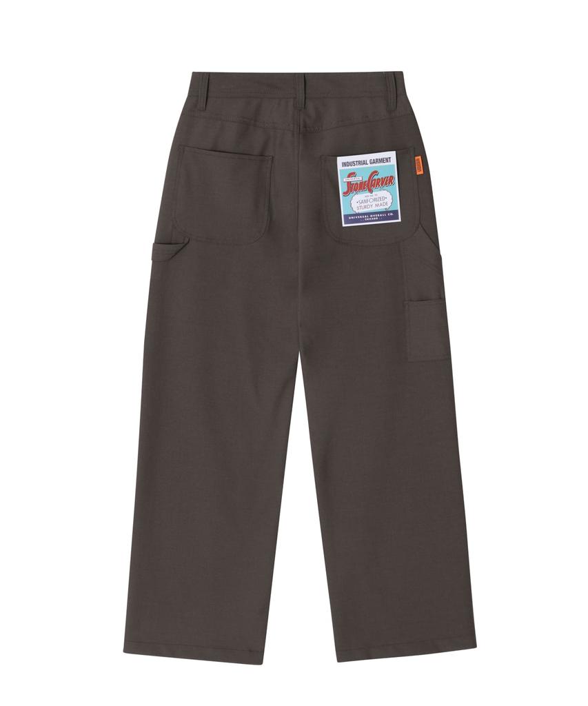 Yunibeosyeolobeolol [Jp Collection] Painter Pants Brown