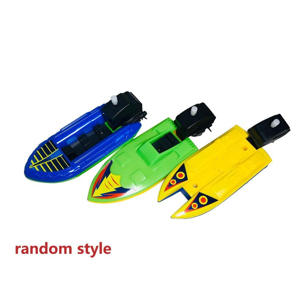 Plastic Classic Gift Ship Boat Clockwork Toy Wind Up Toy Bath Toy