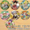 One Piece Anime Spiegel Cosplay Buggy Roronoa Zoro Trafalgar Law Luffy Chopper Strohhut Piraten Abzeichen Anstecknadel Brooch A+ Hoch