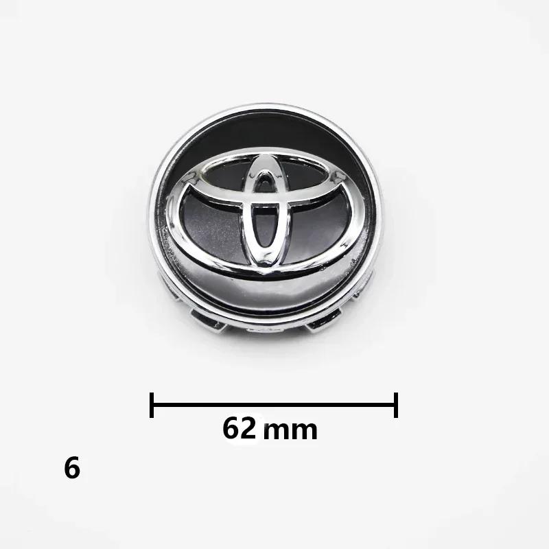 Toyota 2026 Jante Noi 4 buc 57mm/62mm Capac Central Roată Auto Jantă Emblema Logo Stickere Auto Toyota Corolla