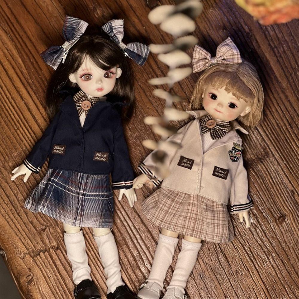 Changing Clothes 30cm Doll Uniform Casual Wear BJD Doll Outfit 1/6 Dolls Clothes DIY Toys