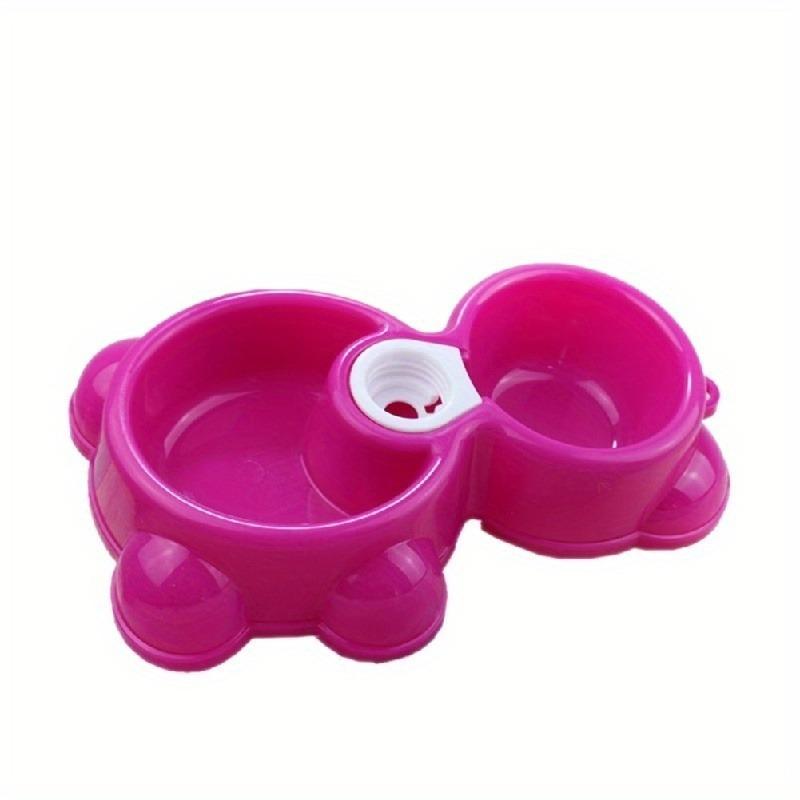 

ГОРЯЧИЙ! Удивительная высококачественная двухпортовая миска для собак, фонтан для питья кошек, миска для еды, автоматический дозатор воды для домашних животных, кормушка розы красного