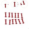 12 Items 1/87 HO Scale Shaft Connector for Model Railways, Train Accessories