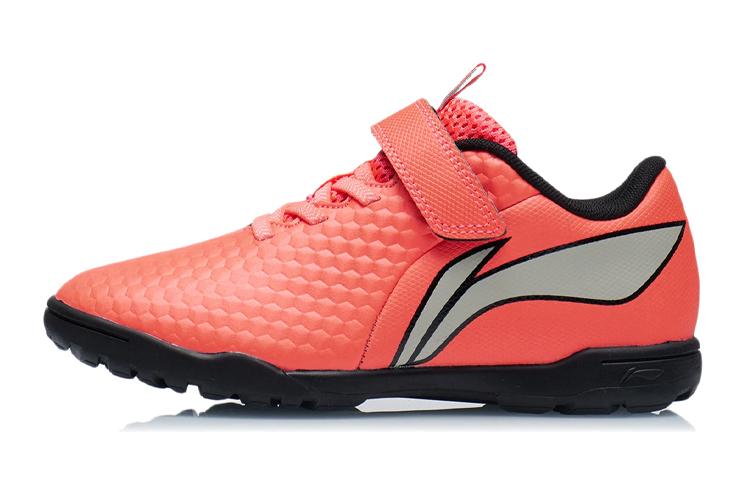 Li Ning YOUNG Slip Resistant And Breathable Low top Kids Soccer Shoes YKGR010-1 31