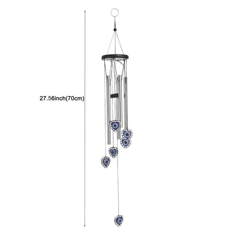 

Wind Chime Demon s Eye Hanging Aluminum Metal Wind Chime Interior Decoration 70cm