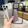 Placcatura Cornice Obiettivo Fotocamera Cover Posteriore Glitter Gradiente Per Iphone 14 Pro Max Plus 11 12 13 Pro Max Custodia Bumper Antiurto