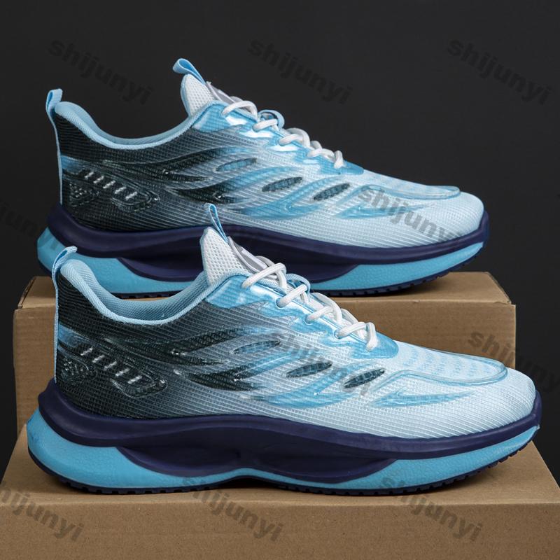 Mode Herrenschuhe 2025 Frühling Herbst Neue Mode Atmungsaktive Mesh-Sneaker Komfort Rutschfest Freizeitschuhe Übergröße Herren Laufschuhe