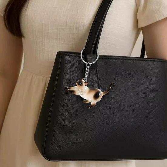 

Transparent Kitten Hair Storage Box Waterproof Lover Sentimental Keychain Pendant Lightweight Keepsake Pet