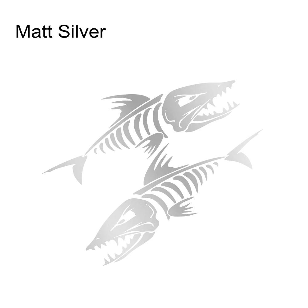 

Fish Bone Styling Stickers For Boat Body Vinyl Decal Engine Hood Decor Cruise Outdoor Self-Adhesive Auto Body Decoration Sticker 58x20.7cm