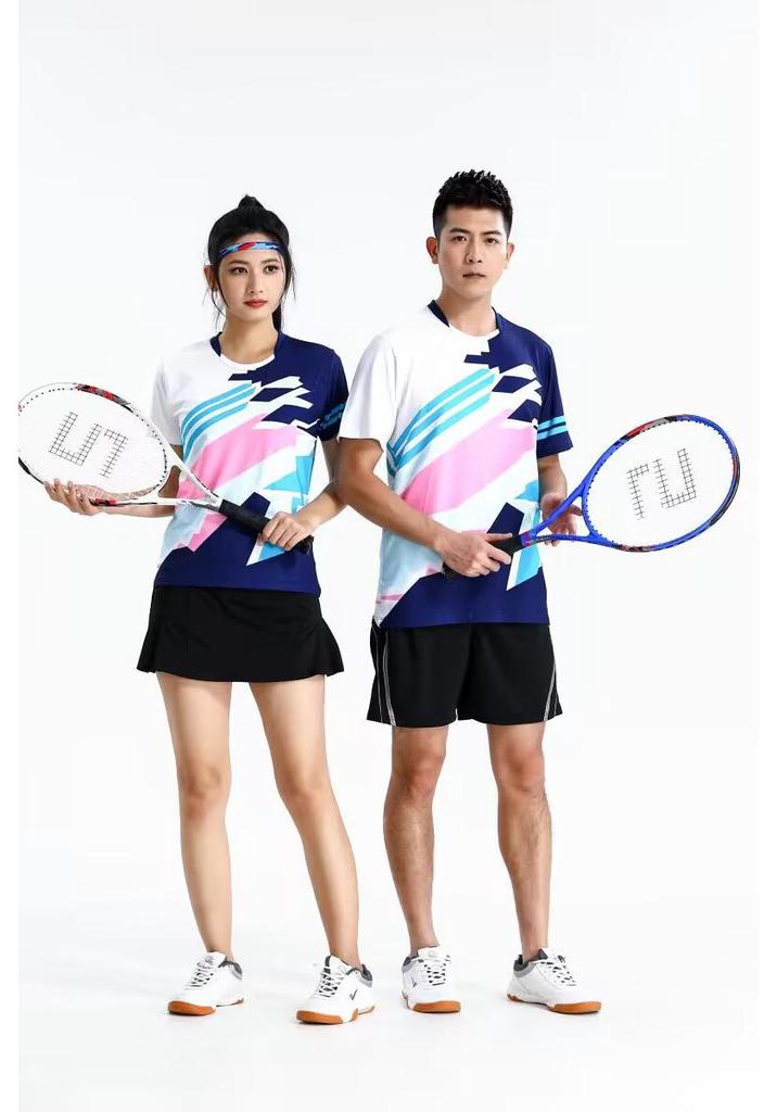 Custom Quick-Dry Table Tennis & Badminton Uniform Set for Men & Women