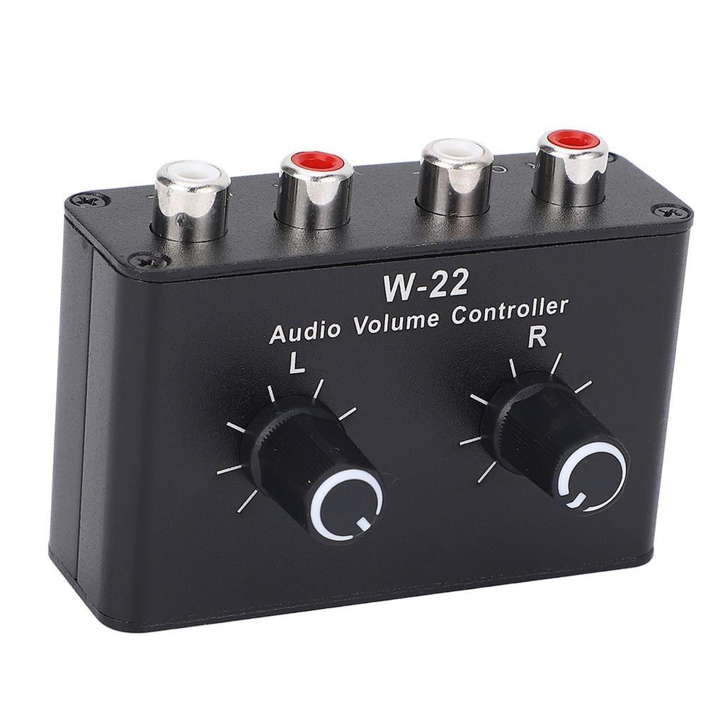 3.5mm Volume Control Box Balance Adjuster Small Attenuator Knob Line Volume Control Box Line Volume Control Box Stereo Switcher