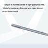 Extra Long High-Speed Steel Taper Shank Machine Reamer for Deep Holes, Sizes 16, 18, 20, 22, 24, 25, 30, 40