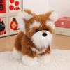 22/28cm Kawaii Streuner Hund Serie Plüschtier Schnauzer Plüschpuppe Weiches Stofftierpuppe Kindergeburtstagsgeschenk Heimdekoration