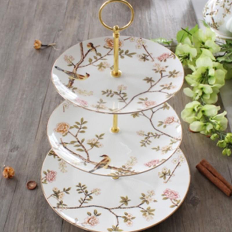 Stojak na ciasto Okucia Pręt Stop cynku Taca na babeczki Deser