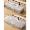 Big Capacity Photo Storage Box with Handle Transparent Cards Keeper Craft Storage Case  Label