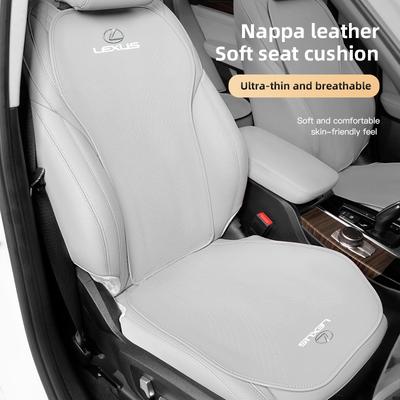 Car Seat Cover Soft Cushion Breathable Thin Auto Cushioning For F-SPORT ES RX NX LS UX LM LX GX LC RZ IS CT GS RC HS SC TX