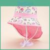 Cartoon Unicorn Childrens Fisherman Hat With Polyester Fabric For Outdoor Play