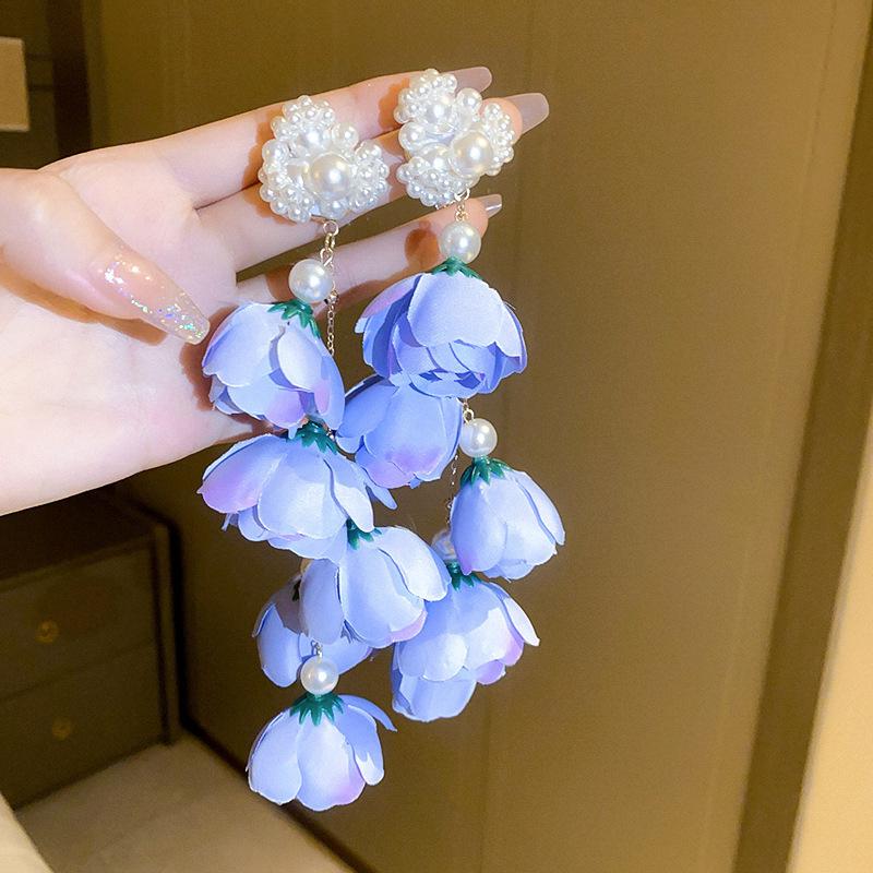 Small Fresh Flower Earrings, The Same High-end Stud Earrings, Sweet Temperament and Versatile Earrings.